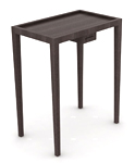 table de chevet plume